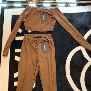 Two Piece Matching Set.